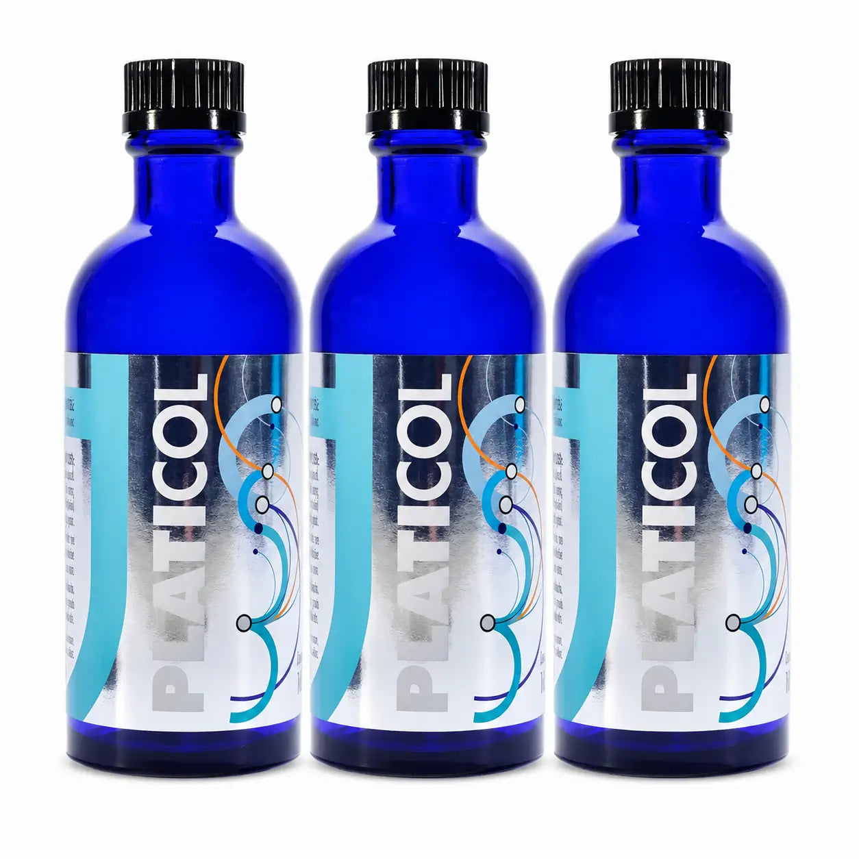 Plantis Platicol Argento colloidale 20 ppm, 100 ml, confezione da 3