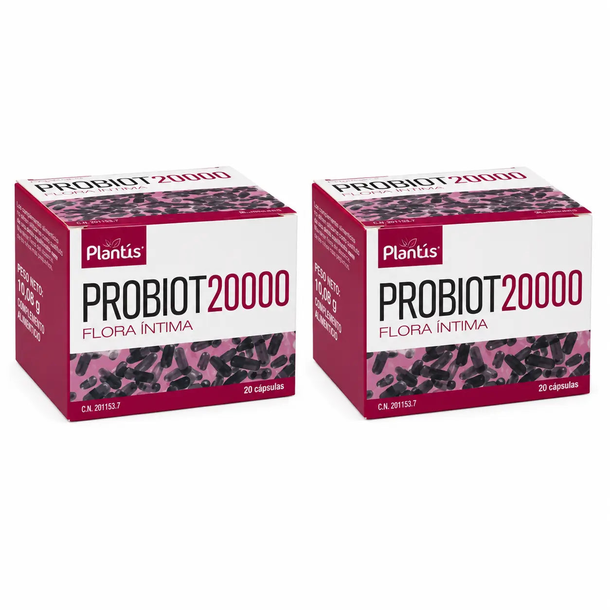 Plantis Probiot 20000 Flora Intima 15 bustine da 6 g, confezione da 2