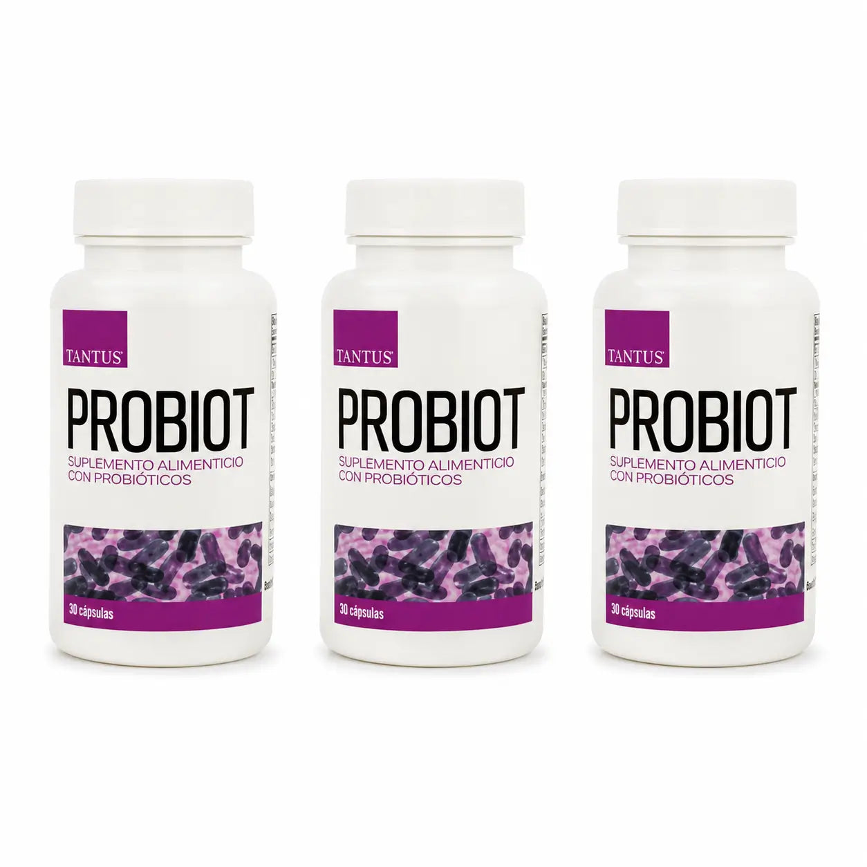 Plantis Probiot Integratore alimentare con probiotici, 60 capsule, confezione da 3