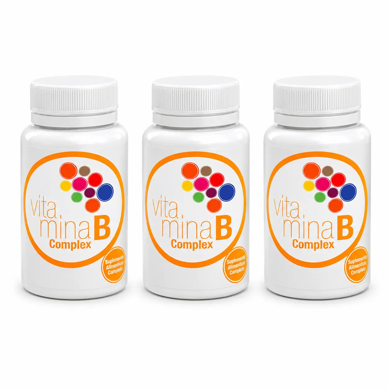 Plantis Complesso di Vitamine del Gruppo B, 60 capsule, confezione da 3