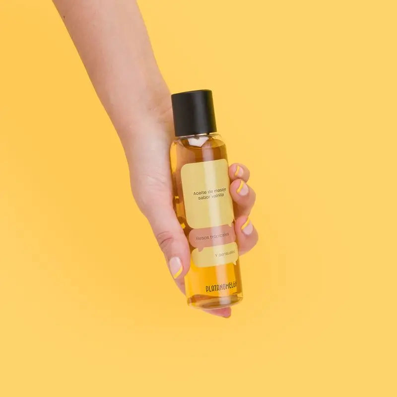 Platanomelon Olio per massaggi Kissable Olio per massaggi alla vaniglia, 100 ml