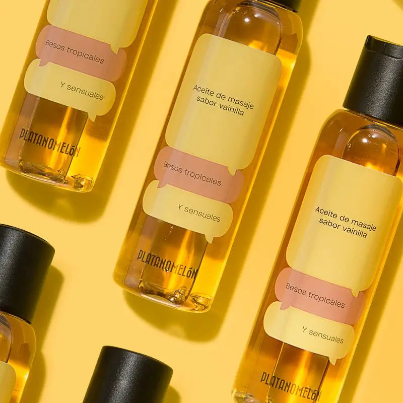 Platanomelon Olio per massaggi Kissable Olio per massaggi alla vaniglia, 100 ml