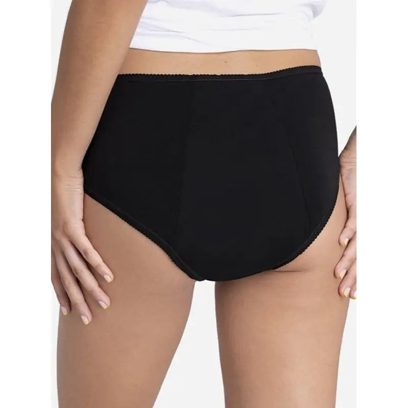 Platanomelon Kiwitas Mutandine mestruali classiche Plumeti Nero / Xxl