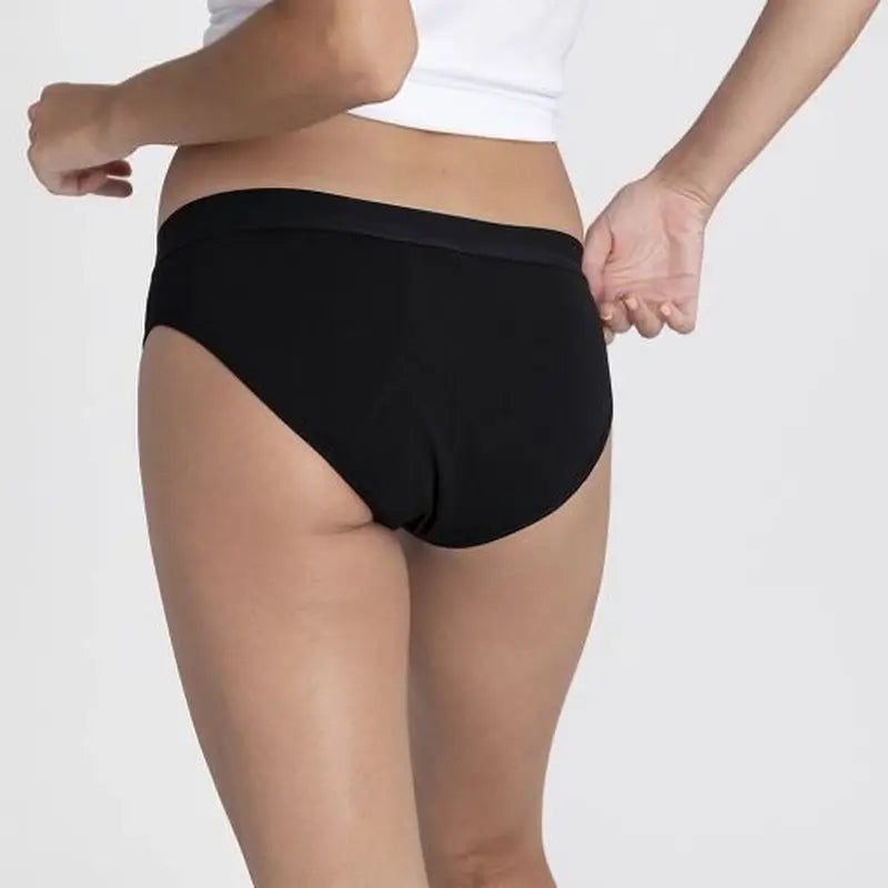 Platanomelon Kiwitas Mutandine mestruali classiche sportive Nero T / Xs