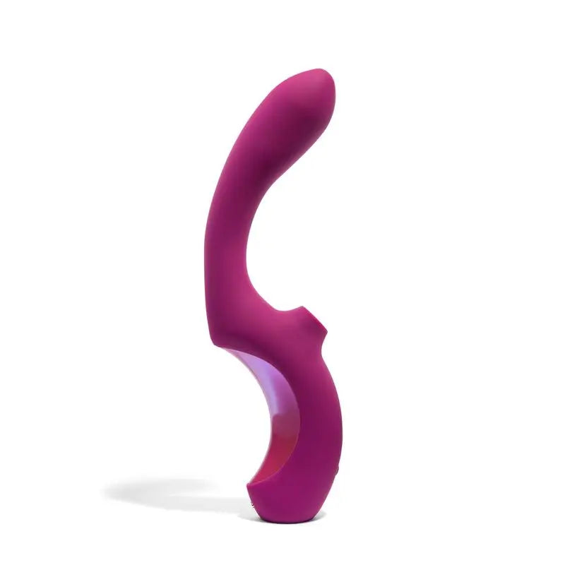 Platanomelon Momba Sucker Con Stimolazione Interna Borgogna