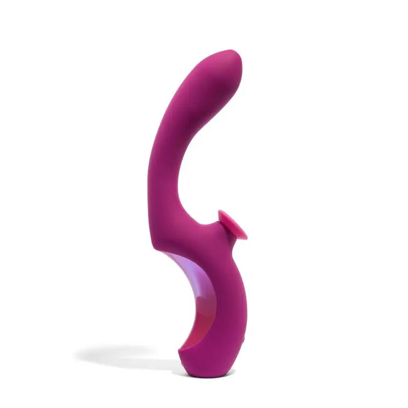 Platanomelon Momba Sucker Con Stimolazione Interna Borgogna