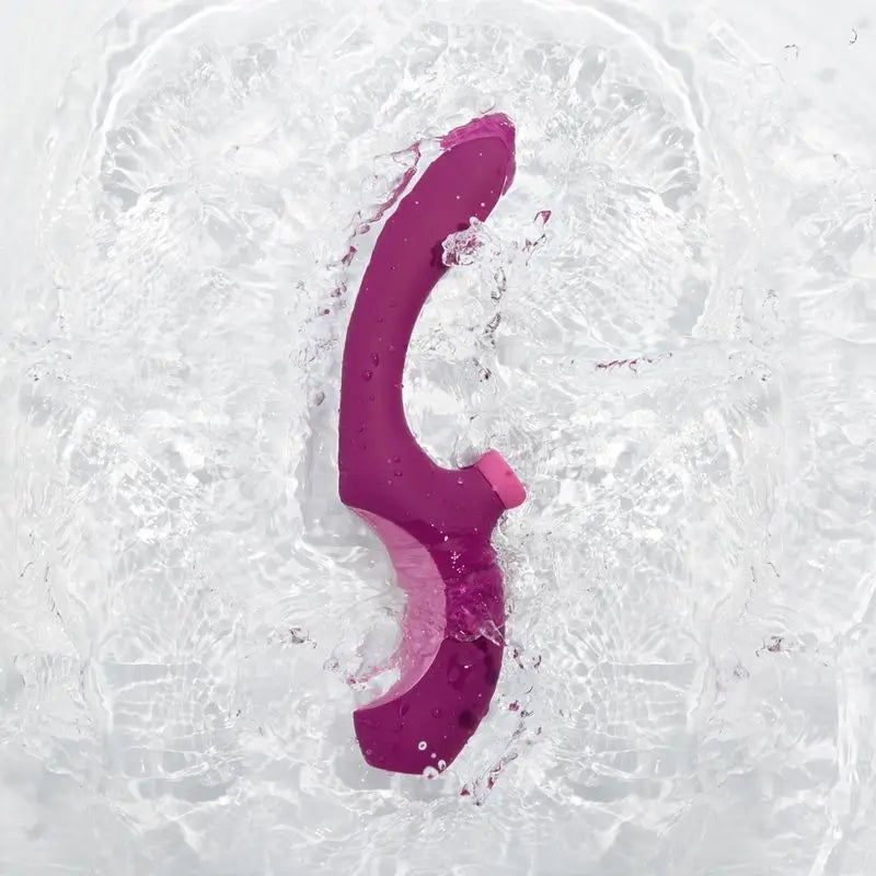 Platanomelon Momba Sucker Con Stimolazione Interna Borgogna