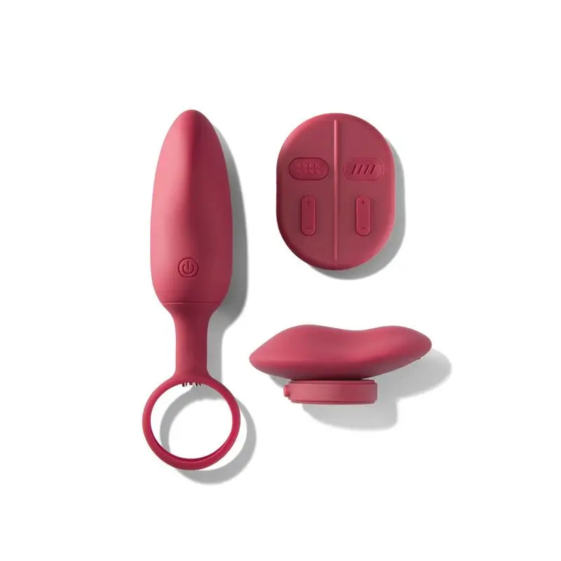 Platanomelon Mobi Vibratore di coppia Bordeaux