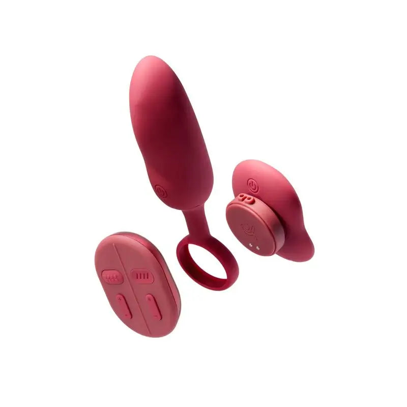 Platanomelon Mobi Vibratore di coppia Bordeaux
