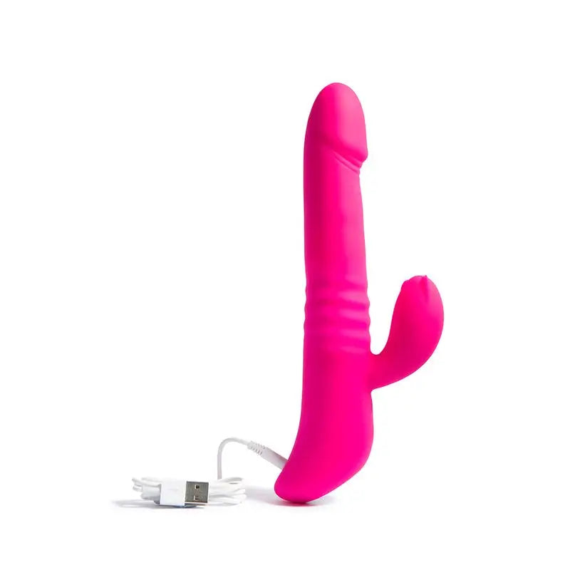 Vibratore rabbit fucsia Morgan di Platanomelon