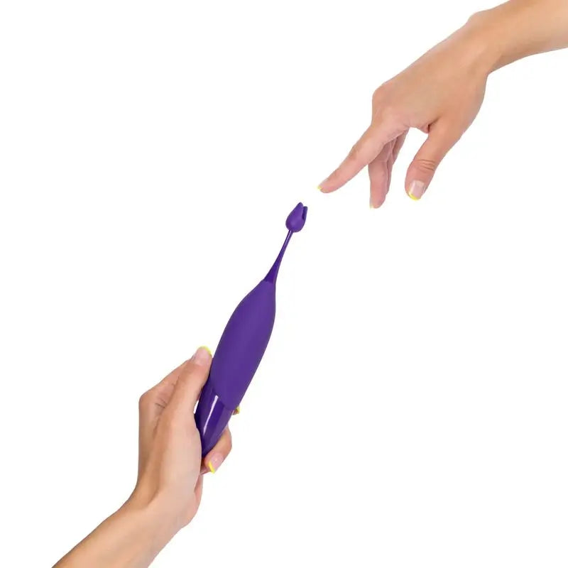 Platanomelon Oli Vibratore clitorideo Lilla