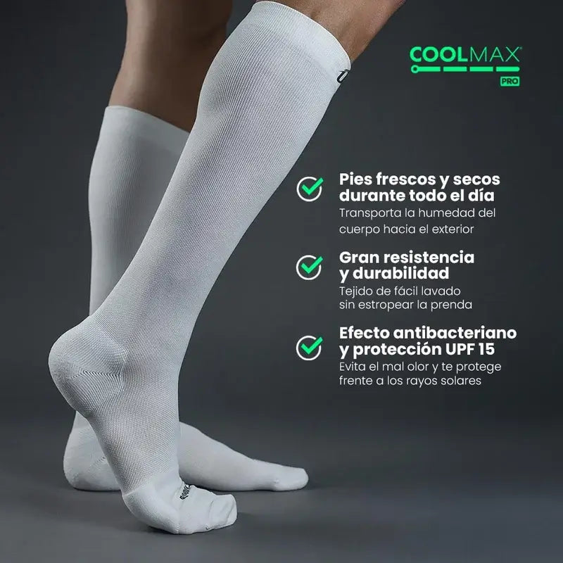 Podoks Calzini per gambe stanche H6 Bianco