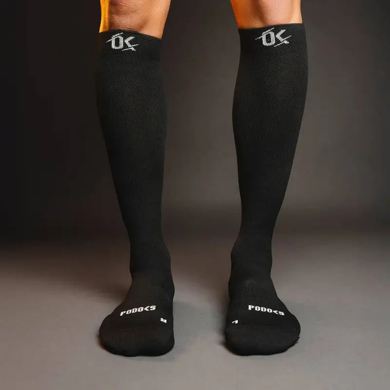 Podoks Calzini per gambe stanche H6 nero