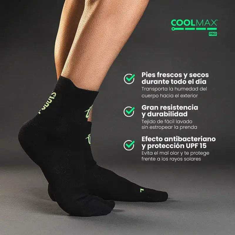 Podoks Calzini da corsa H3 Medio Nero