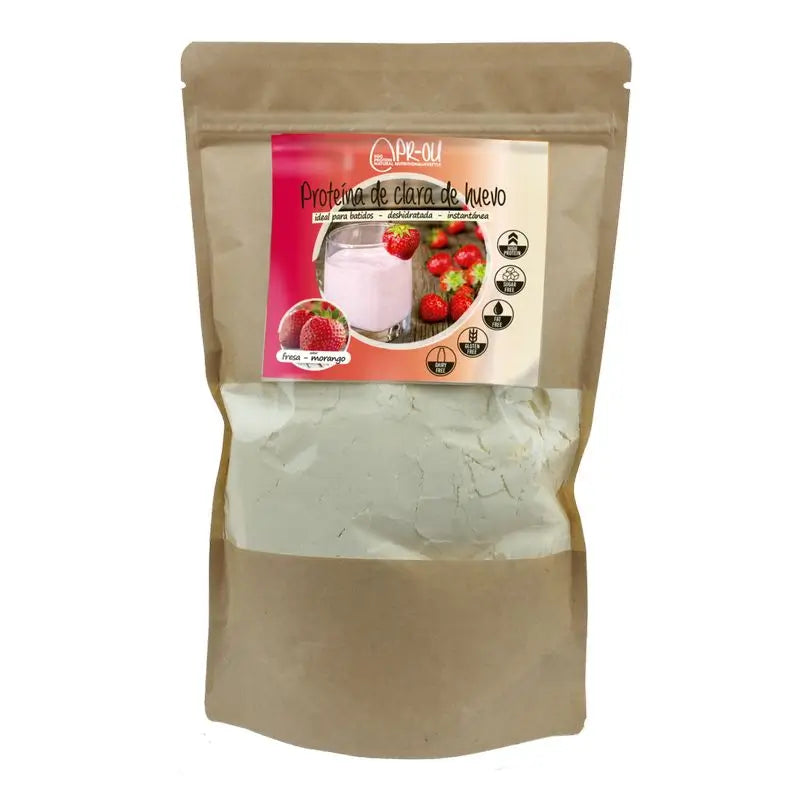 Pr-Ou Albume d'uovo al gusto di fragola 500Gr. Sg