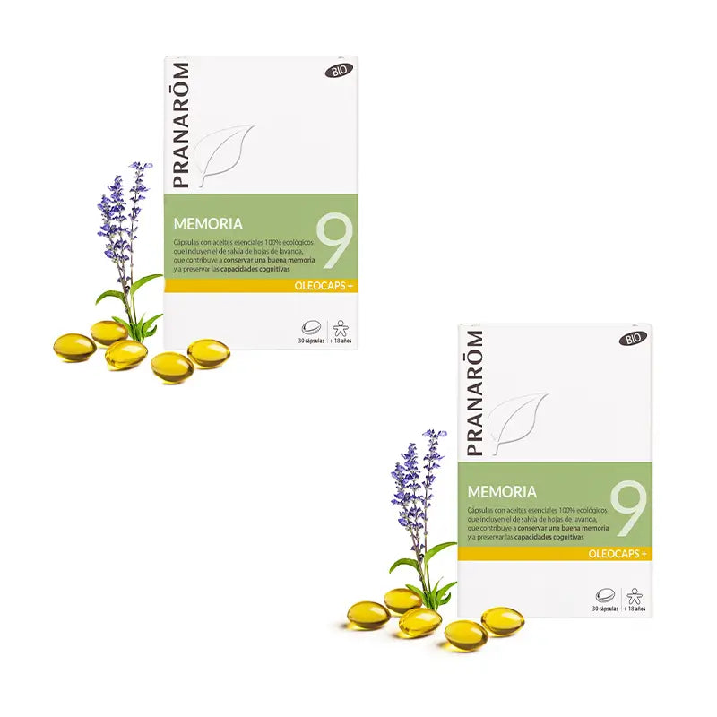 Pranarôm 9 Bio Memory, 2X30 Capsule