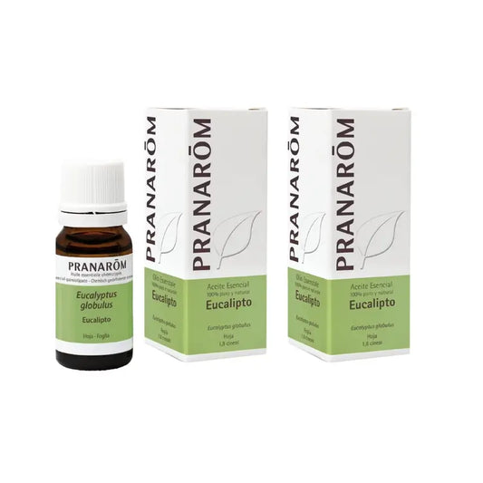 Pranarôm Olio essenziale di eucalipto, 2X10 Ml