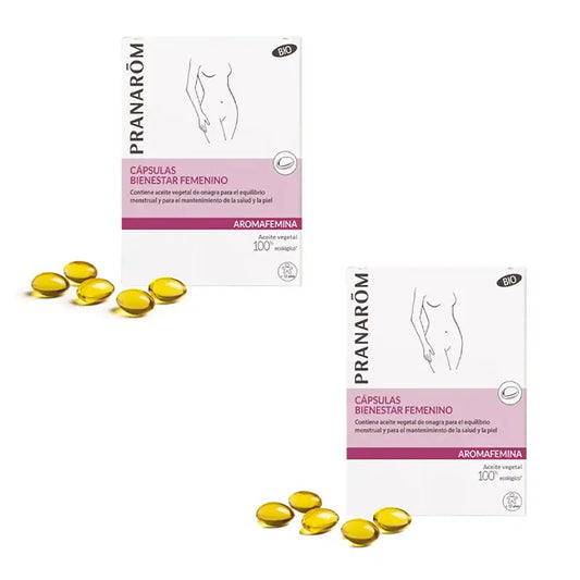 Pranarôm Aromafemina Benessere Donna Bio, 2X30 Capsule