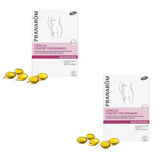 Pranarôm Aromafemina Comfort delle vie urinarie Bio, 2X30 Capsule