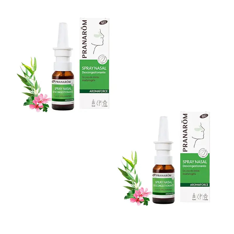 Pranarôm Aromaforce Spray Nasale Bio, 2X15 Ml