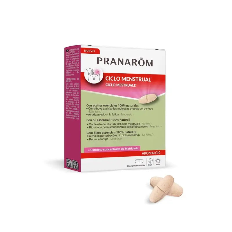 Pranarôm Aromalgico Regole Dolorose Compresse, 15 pz.