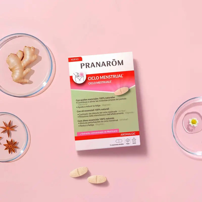 Pranarôm Aromalgico Regole Dolorose Compresse, 15 pz.