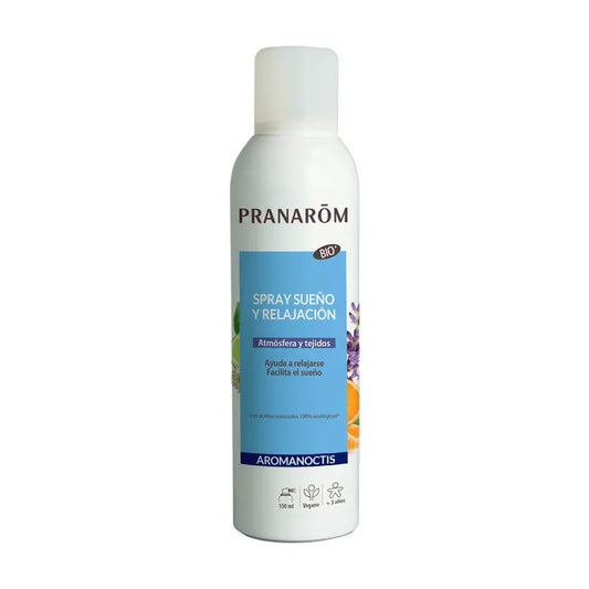 Pranarom Aromanoctis Spray Sleep & Relaxation Atmosphere & Tissues Bio, 150 ml