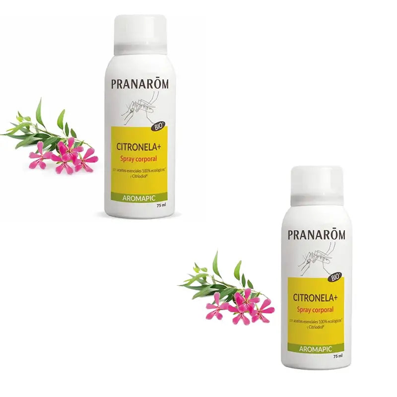 Pranarôm Spray aromatico per il corpo, 2X75 Ml