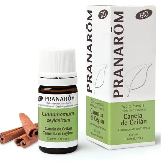 Pranarom Olio essenziale di cannella di Ceylon Bio, 5ml