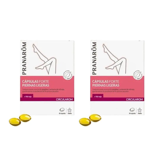 Pranarôm Circularom Capsule Forte Comfort Gambe Leggere, 2X30 Capsule