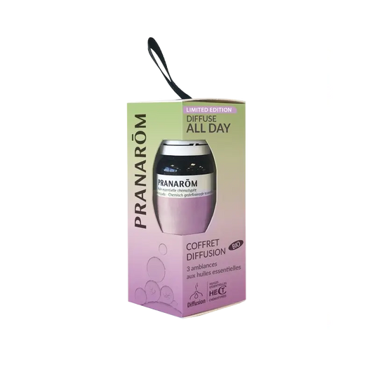 Pranarôm Diffuse All Day Cofanetto di diffusione, 3x5 ml