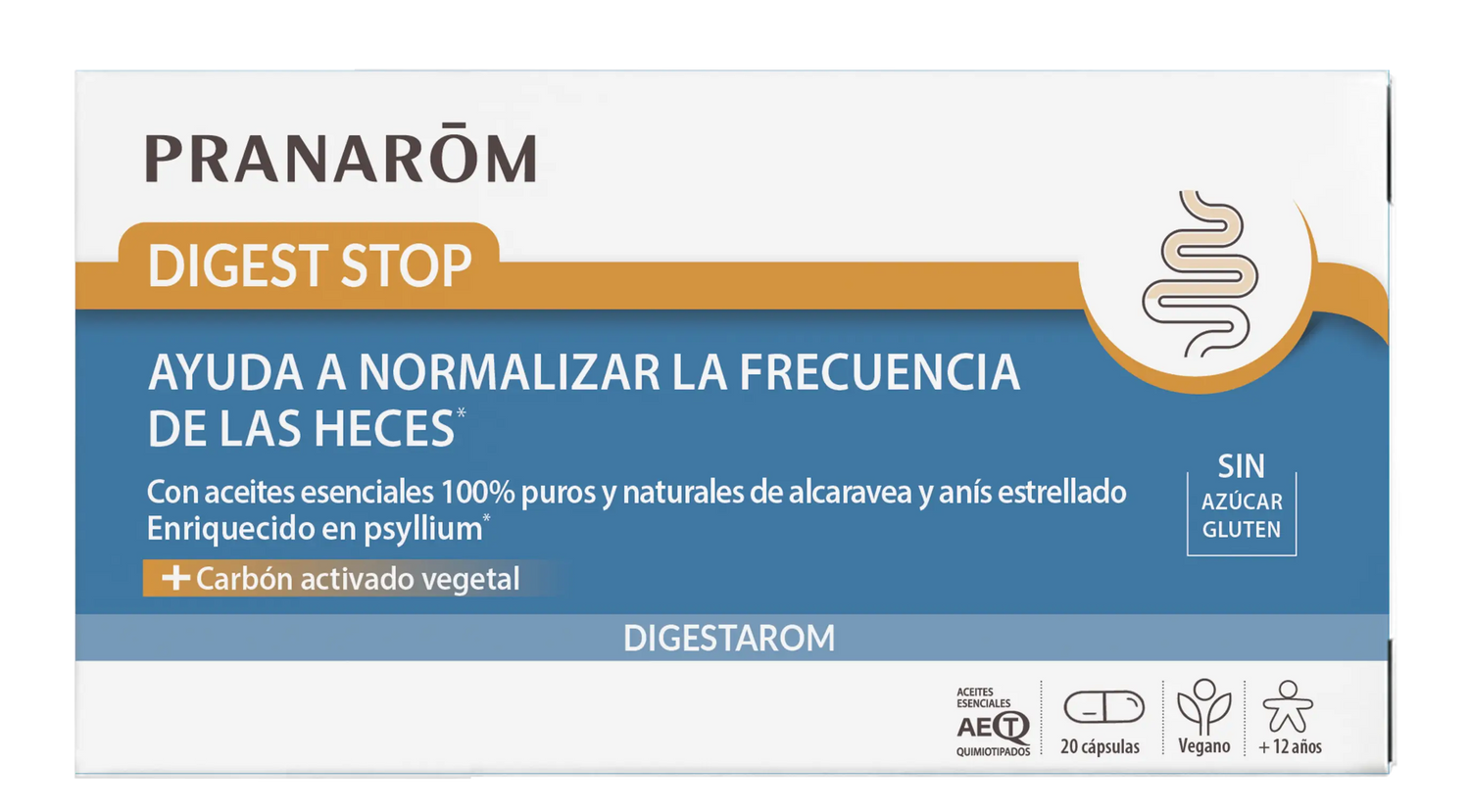Pranarom Digestarom Digest Stop, 20 capsule