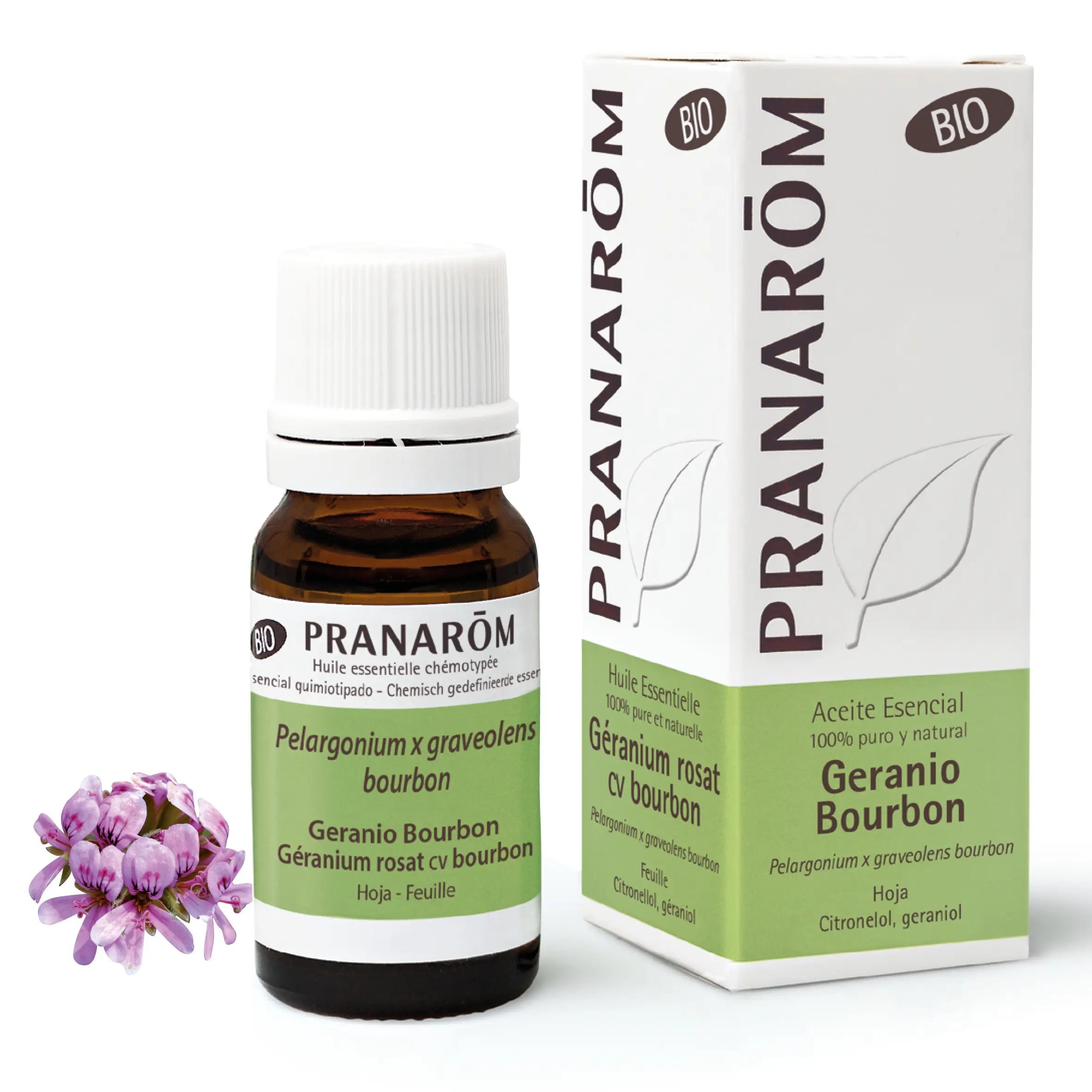 Pranarôm Organic Geranium Bourbon 10 ml