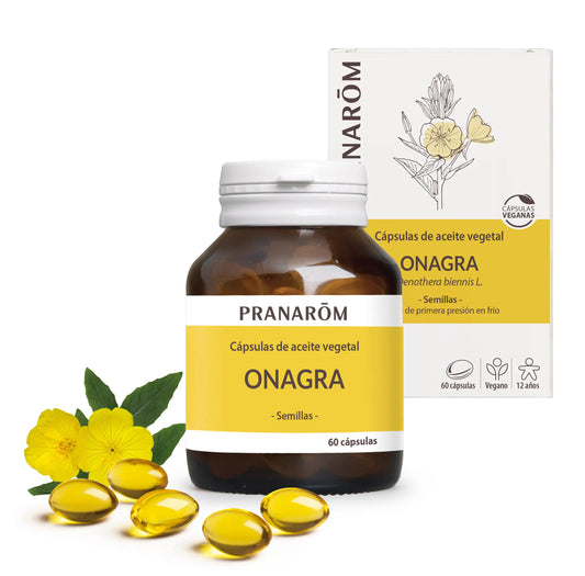 Pranarom Evening Primrose Vegetable Oil, 60 capsules