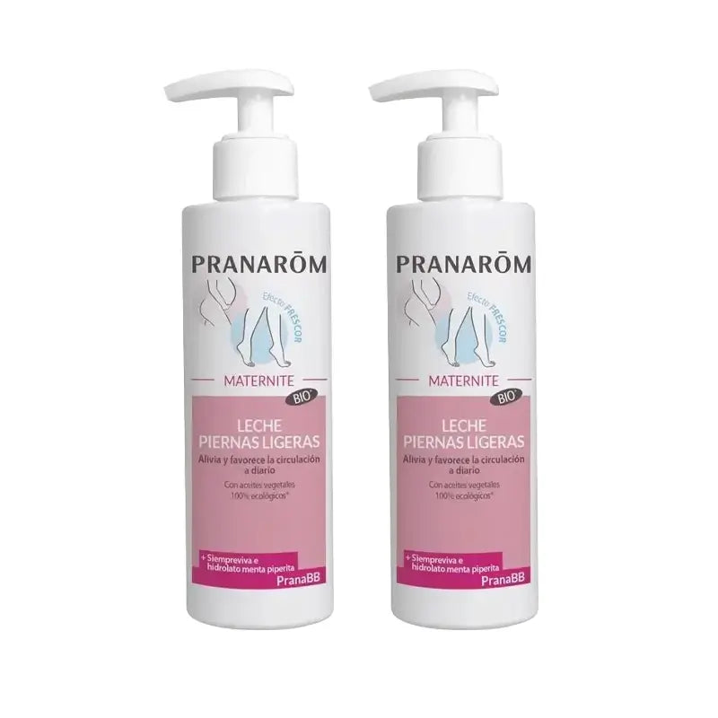 Pranarôm Pranabb Maternite Latte per gambe leggere, 2X200 Ml