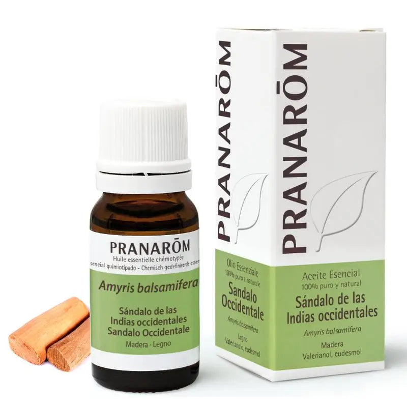 Pranarom Olio essenziale di sandalo delle Indie, 10ml