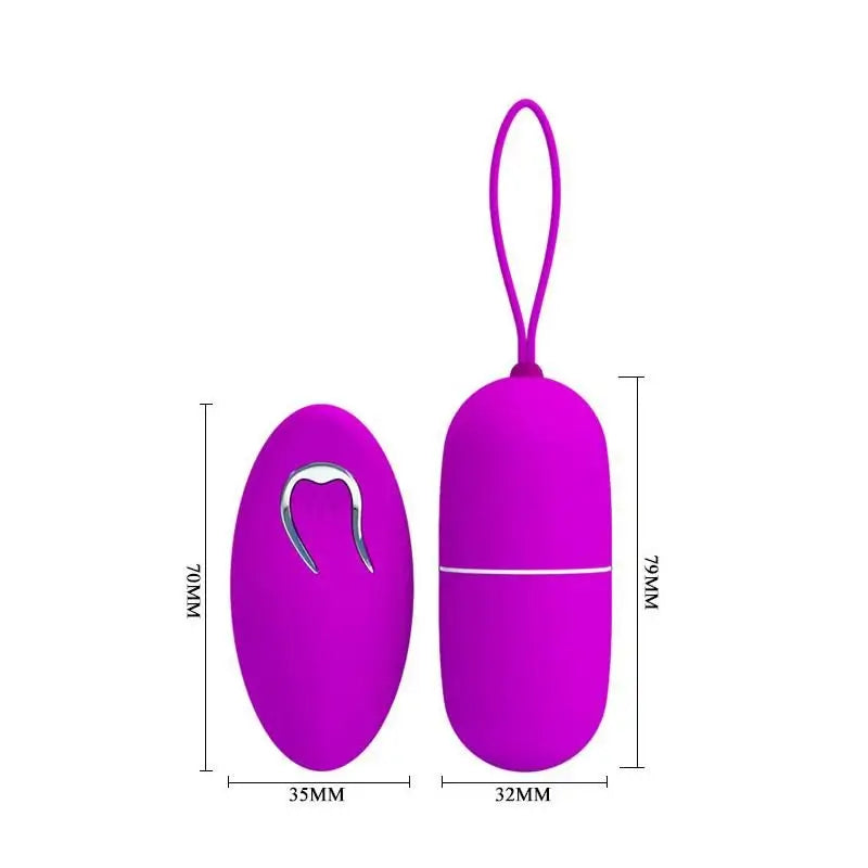Prettylove Arvin Uovo Vibrante Colore Viola
