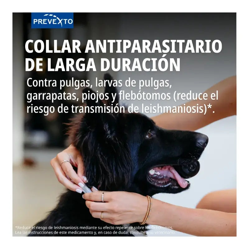 Collare antiparassitario Prevexto per cani di peso superiore a 8 kg, 70 cm