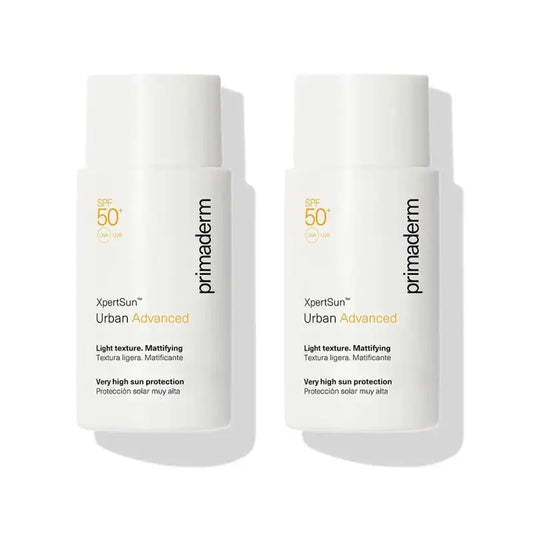 Primaderm Texture leggera Xpertsun Urban Advanced Mattifying, 2X50 Ml