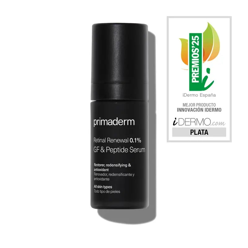 Primaderm Retinal Renewal 0,1% Gf & Peptide Serum, 30 Ml