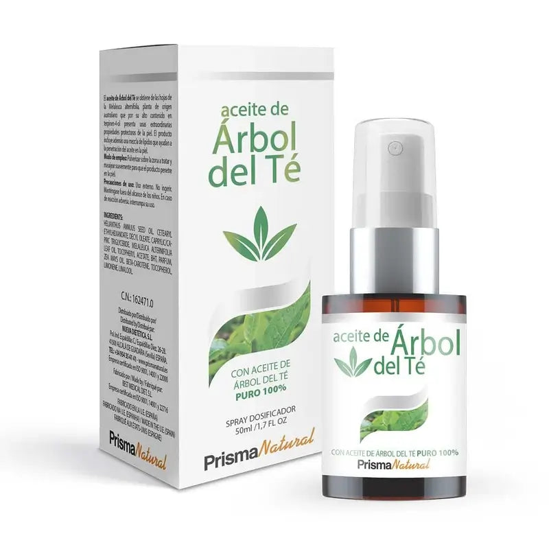 Prisma Olio naturale di Tea Tree, 50 ml