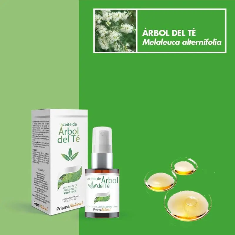 Prisma Olio naturale di Tea Tree, 50 ml