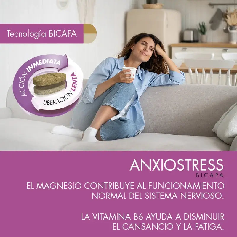 Prisma Natural Anxio-Stress Bicapa, 15 compresse