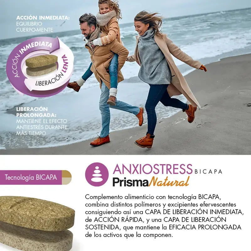 Prisma Natural Anxio-Stress Bicapa, 15 compresse