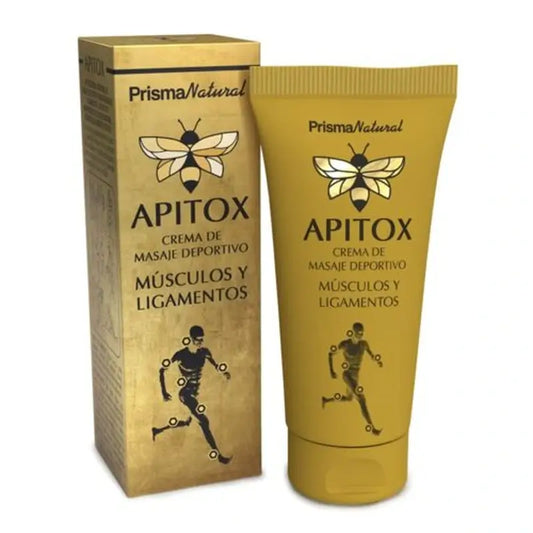 Apitox Crema per il massaggio muscolare e dei legamenti, 60 ml