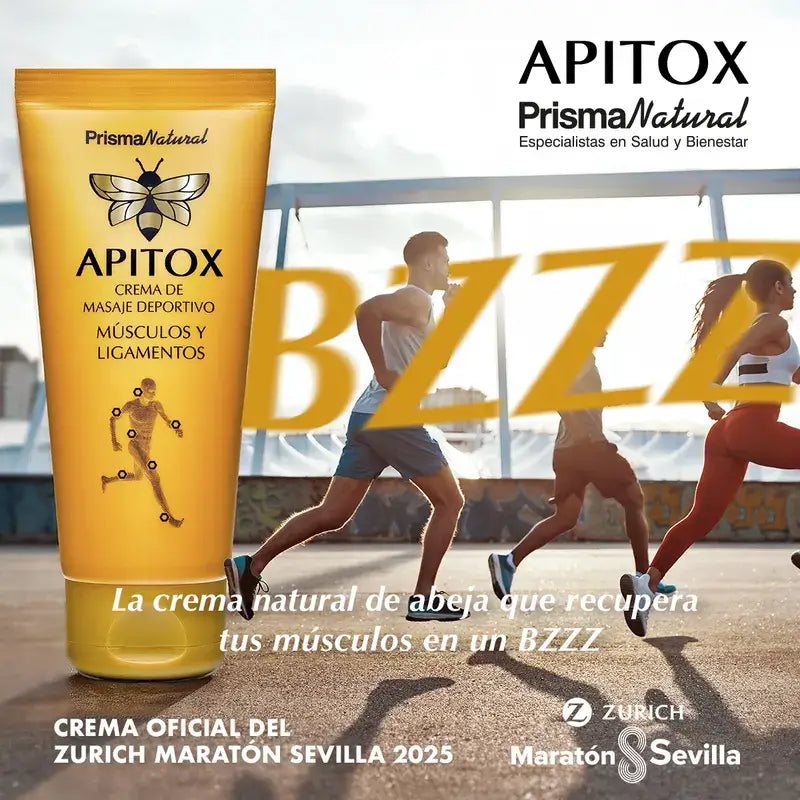 Apitox Crema per il massaggio muscolare e dei legamenti, 60 ml