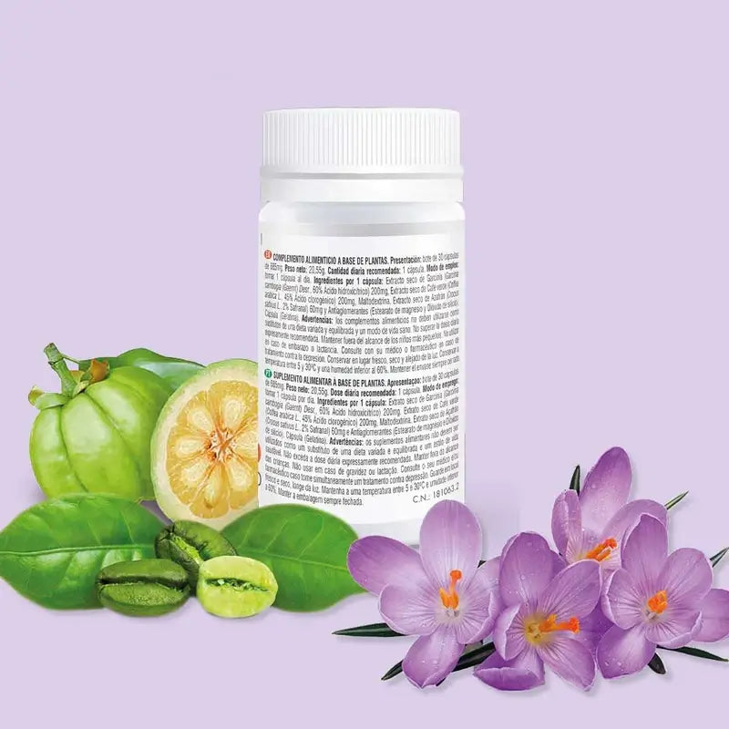 Prisma Natural Zafferano+Garcinia+Caffè verde, 30 Capsule