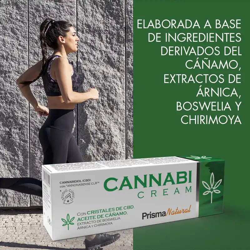 Prisma Crema naturale al cannabis, 60 ml