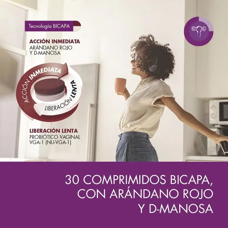 Gynactiv Cystu-Balance + Probiotico, 30 compresse