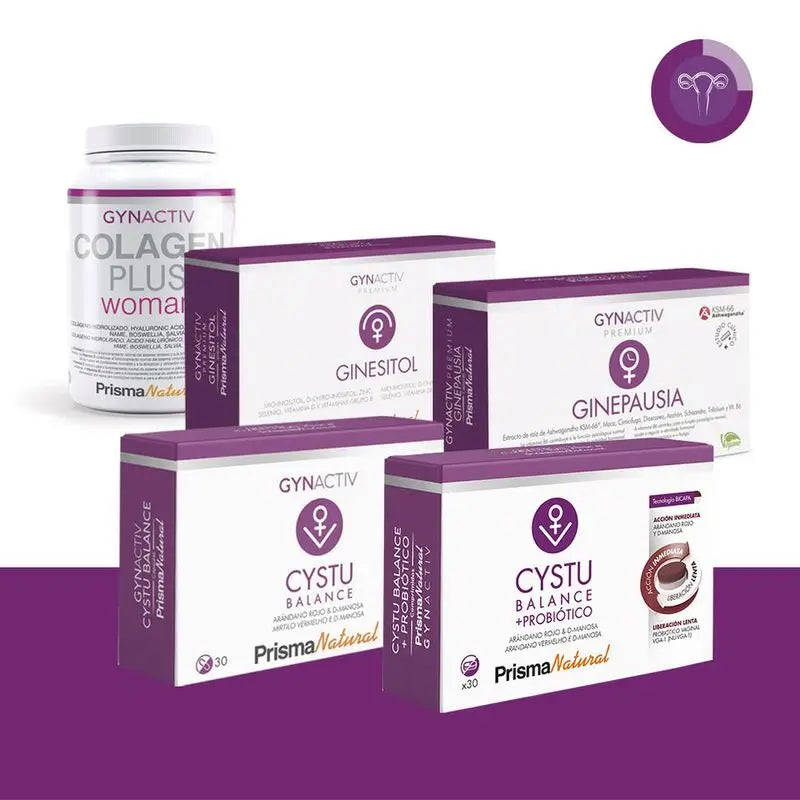 Gynactiv Cystu-Balance + Probiotico, 30 compresse